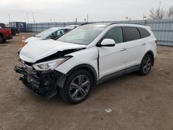 Salvage cars for sale at Greenwood, NE auction: 2016 Hyundai Santa FE SE Ultimate