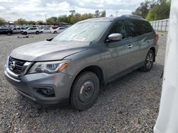 Nissan salvage cars for sale: 2017 Nissan Pathfinder S