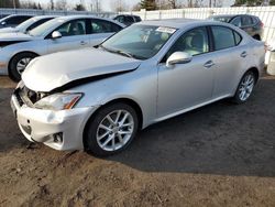 Lexus IS salvage cars for sale: 2011 Lexus IS 250