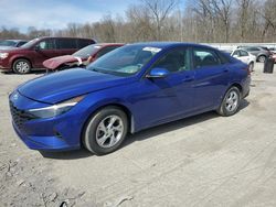 Salvage cars for sale from Copart Ellwood City, PA: 2021 Hyundai Elantra SE