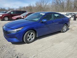 Salvage cars for sale at Ellwood City, PA auction: 2021 Hyundai Elantra SE