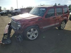 Jeep salvage cars for sale: 2012 Jeep Liberty JET