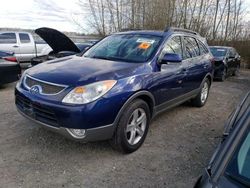 Salvage cars for sale from Copart Arlington, WA: 2007 Hyundai Veracruz GLS