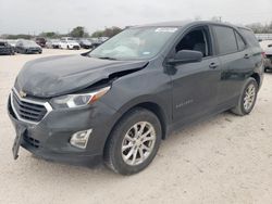 Vehiculos salvage en venta de Copart San Antonio, TX: 2020 Chevrolet Equinox LS