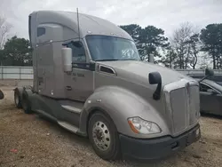 Salvage trucks for sale at Brookhaven, NY auction: 2018 Kenworth Construction T680