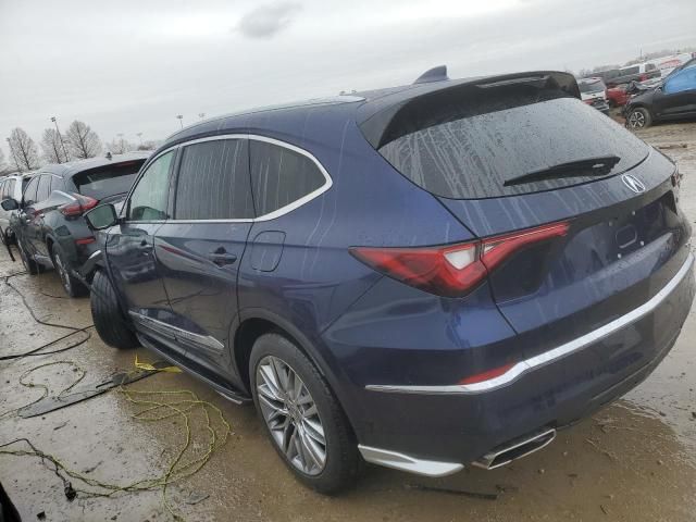 2022 Acura MDX Advance