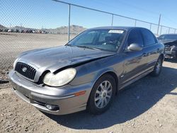 Salvage cars for sale at North Las Vegas, NV auction: 2002 Hyundai Sonata GLS