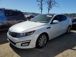 Salvage cars for sale at San Martin, CA auction: 2015 KIA Optima EX