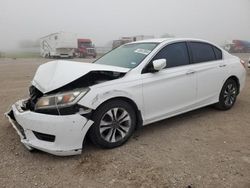 Honda Accord LX salvage cars for sale: 2015 Honda Accord LX