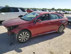Salvage cars for sale at San Antonio, TX auction: 2015 Hyundai Sonata Sport