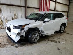 Salvage cars for sale at Gainesville, GA auction: 2022 Toyota Highlander L