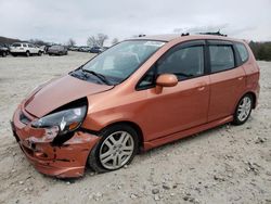 Honda salvage cars for sale: 2008 Honda FIT Sport