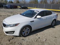 Salvage cars for sale from Copart Waldorf, MD: 2013 KIA Optima LX