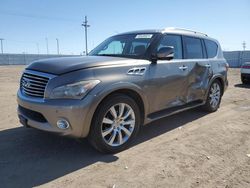 Salvage cars for sale at Greenwood, NE auction: 2014 Infiniti QX80