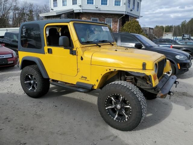 2004 Jeep Wrangler X