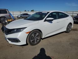 Salvage cars for sale at Bakersfield, CA auction: 2020 Honda Civic LX