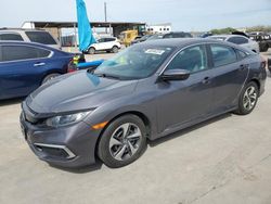 Honda salvage cars for sale: 2019 Honda Civic LX