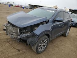 Salvage cars for sale at Brighton, CO auction: 2014 KIA Sportage Base