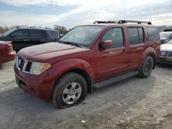 Nissan salvage cars for sale: 2007 Nissan Pathfinder LE