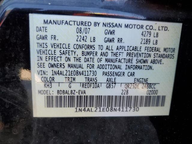 2008 Nissan Altima 2.5