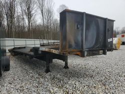 Salvage trucks for sale at Barberton, OH auction: 2018 Trail King Lowboy