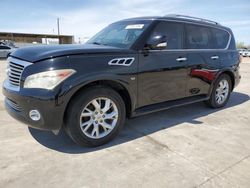 Salvage cars for sale at Grand Prairie, TX auction: 2014 Infiniti QX80