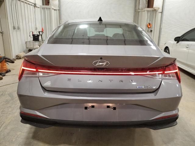 2023 Hyundai Elantra Blue