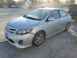 Salvage cars for sale from Copart Madisonville, TN: 2013 Toyota Corolla Base