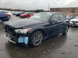 Salvage cars for sale from Copart Fredericksburg, VA: 2016 Infiniti Q50 RED Sport 400