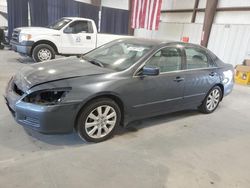 Honda salvage cars for sale: 2007 Honda Accord EX