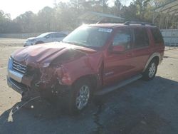 Salvage cars for sale at Savannah, GA auction: 2008 Ford Explorer Eddie Bauer