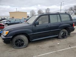 Lexus LX 470 salvage cars for sale: 1998 Lexus LX 470