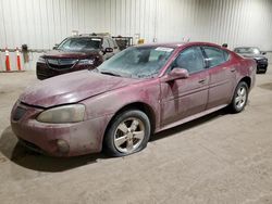 Pontiac salvage cars for sale: 2007 Pontiac Grand Prix