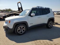 Salvage cars for sale from Copart Pennsburg, PA: 2015 Jeep Renegade Limited
