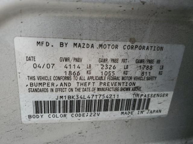 2007 Mazda Speed 3