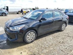 Salvage cars for sale from Copart Antelope, CA: 2018 KIA Rio LX