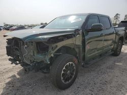 Salvage cars for sale at Houston, TX auction: 2023 Toyota Tundra Crewmax SR