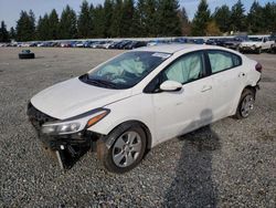 KIA salvage cars for sale: 2017 KIA Forte LX