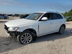 Salvage cars for sale from Copart Houston, TX: 2016 Audi Q5 Premium
