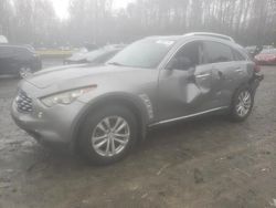 Salvage cars for sale from Copart Waldorf, MD: 2009 Infiniti FX35
