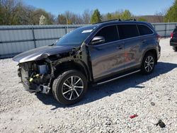 Vehiculos salvage en venta de Copart Prairie Grove, AR: 2019 Toyota Highlander SE