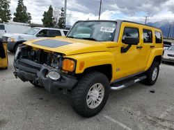 Salvage cars for sale from Copart Rancho Cucamonga, CA: 2007 Hummer H3