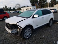 Salvage cars for sale from Copart Graham, WA: 2009 Lincoln MKX