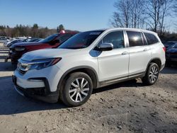 Salvage cars for sale from Copart Candia, NH: 2021 Honda Pilot EX