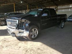 Chevrolet salvage cars for sale: 2015 Chevrolet Silverado C1500 LT