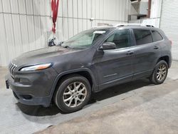 Salvage cars for sale at Florence, MS auction: 2017 Jeep Cherokee Latitude