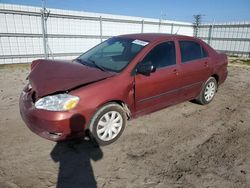 Salvage cars for sale from Copart Bakersfield, CA: 2007 Toyota Corolla CE