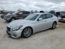 Salvage cars for sale at Haslet, TX auction: 2015 Infiniti Q70 3.7