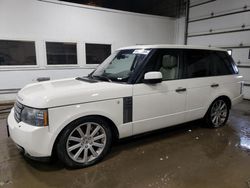 Land Rover salvage cars for sale: 2010 Land Rover Range Rover HSE Luxury