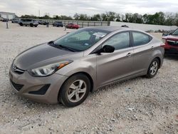 Salvage cars for sale at New Braunfels, TX auction: 2014 Hyundai Elantra SE